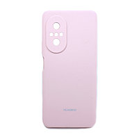 Soft-touch бампер KST Silicone Cover для Huawei Nova 9 SE / Nova 9 SE 5G пудровый с закрытым низом