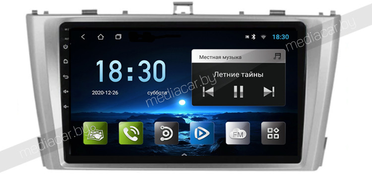 Штатная магнитола TOYOTA AVENSIS 2013 mediacar M-9 Android - фото 4 - id-p187624340