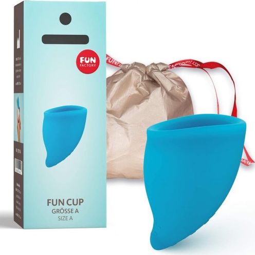 Анотомическая менструальная чаша Fun Factory Fun Cup size A 20 мл - фото 1 - id-p187657150