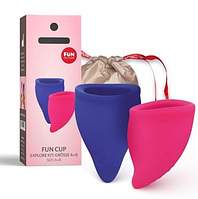 Менструальные чаши Fun Factory Fun Cup Explore Kit Size A 20 мл + Size B 30 мл