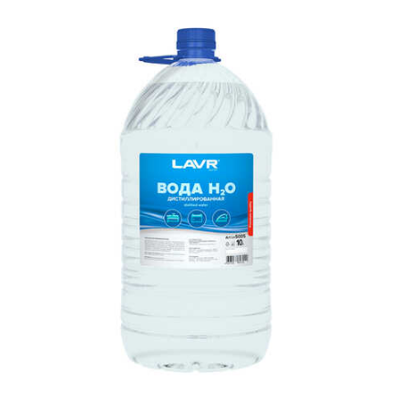 Вода дистиллированная LAVR 10л Ln5005 - фото 1 - id-p187657501