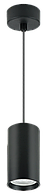Светильник подвесной под лампу с цоколем GU10 TruEnergy (35W, D55*H100) черный