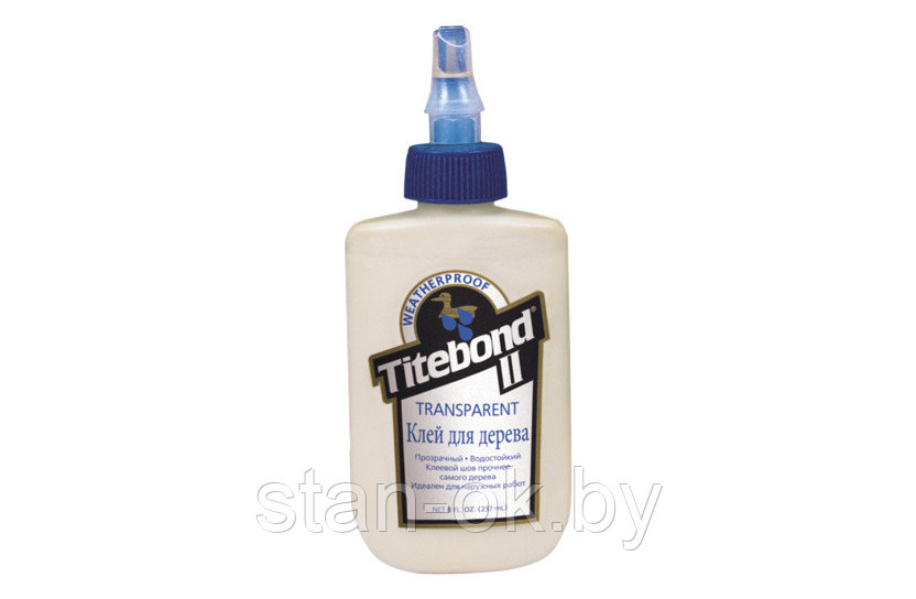 Клей Transparent II Premium Wood Glue 237 мл. TB1123 - фото 1 - id-p187658964