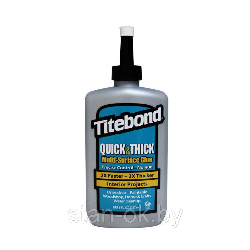 Клей для различных материалов Quick & Thick Multi-Surface Glue 237 мл TB2403