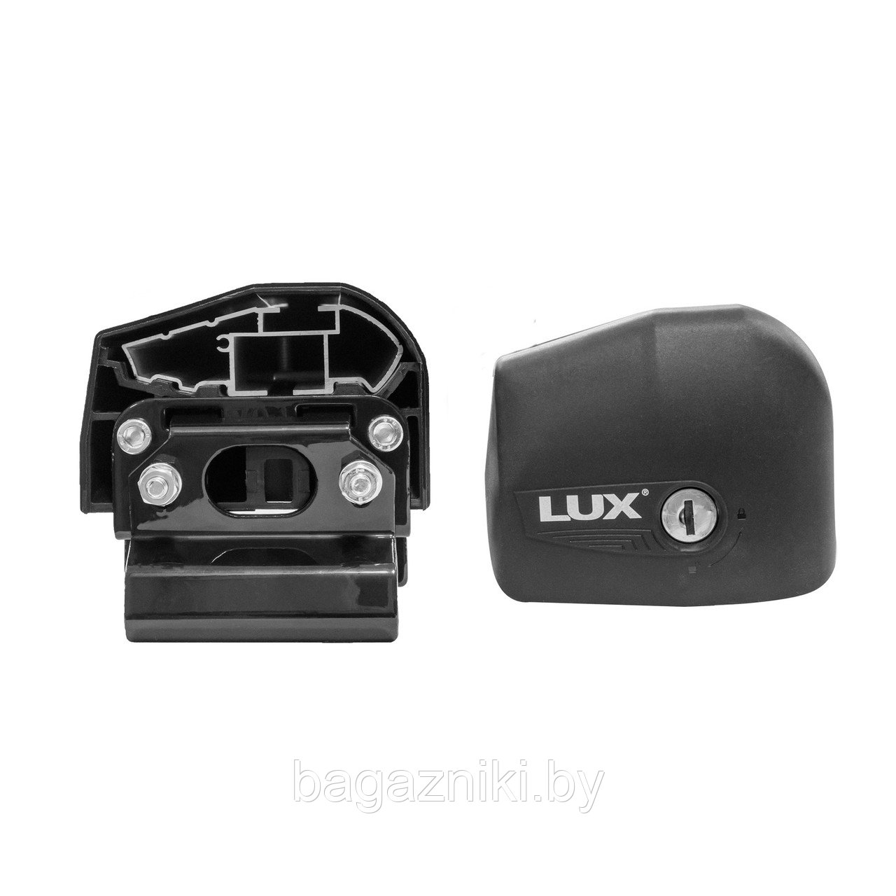 Багажник LUX BRIDGE Geely Atlas Black - фото 5 - id-p187659736