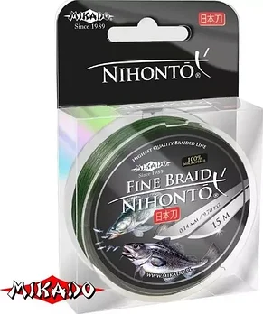 Плетенка Mikado NIHONTO FINE BRAID 100M / 045мм