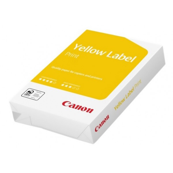 Бумага А4 Canon Yellow label Print, 80 г/м, 500 листов - фото 1 - id-p174131484