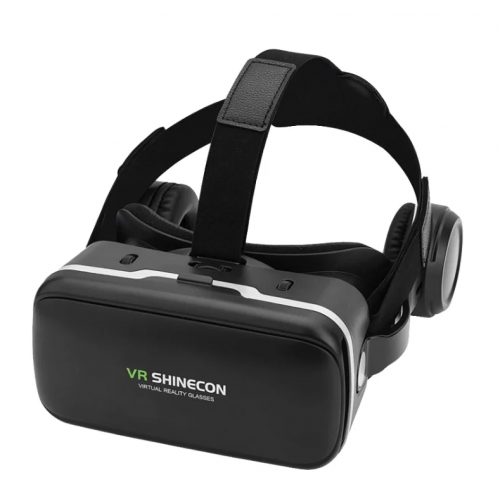 Очки виртуальной реальности VR SHINECON с наушниками - фото 1 - id-p187665386