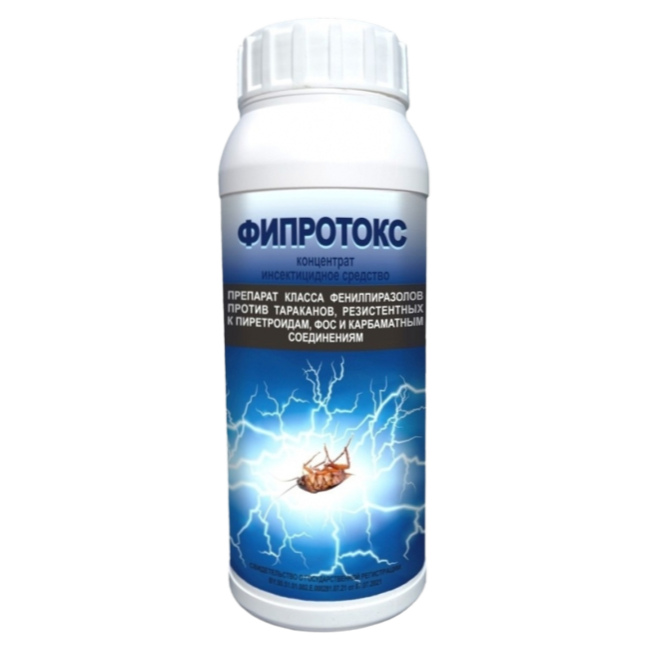 Фипротокс концентрат от тараканов, 1 л