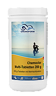 Химия для бассейна CHEMOFORM All-in-one Мульти-таблетки 200 г 1 кг, Германия