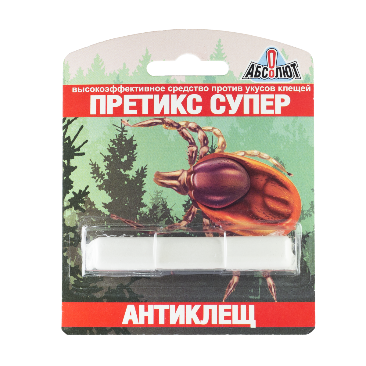 Претикс супер антиклещ мелок в блистере, 10 г