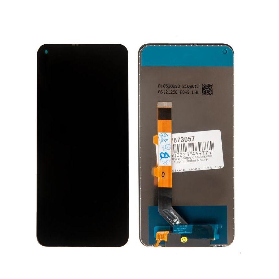Дисплей PD в сборе с тачскрином для Xiaomi Redmi Note 9, черный