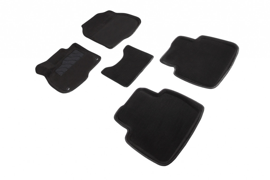 Коврики салона 3D ВОРС Honda CR-V V Черные