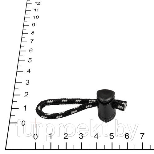 Стопор (фиксатор) 301-Б чёрн VP (S8011, R306)