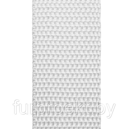Лента тканная 30мм 101 бел 13,1 (полая) - фото 1 - id-p156611377