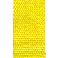 Лента тканная 30мм 110 лимон 13,1 (полая)