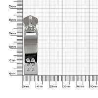 Бегунок 10757 (№5) никель полир для металл молнии (для вида К) X