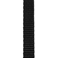 Лента тканная 10мм 322 черн 4,69 (полая) КЛ
