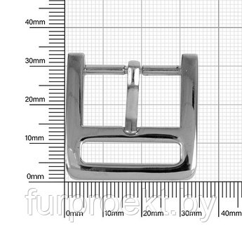 Пряжка 1325 25мм никель