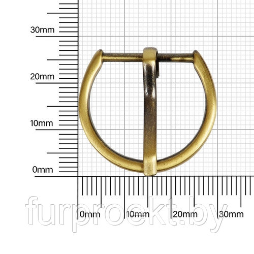 Пряжка ВО 142 20мм антик