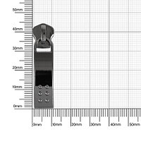 Бегунок 10757 (№5) блек никель полир.для металл молнии (для вида К) Х (Р 0102250 D)