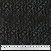 Жаккард вспененный PVC черный 322 полиэстер 0,7мм жаккард WZ 33 С