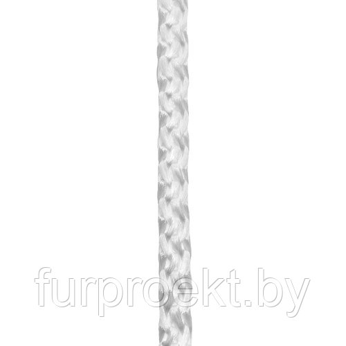 Шнур вязано-плетеный, 6мм белый - фото 1 - id-p156610674