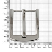 Пряжка С 2411 40 мм никель полир