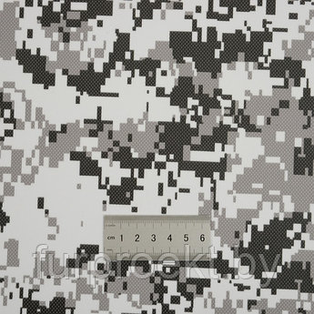 Материал ПВХ для лодок M8L55 2,0 Pixel Grey-Black-White MORISKON  СУПЕР