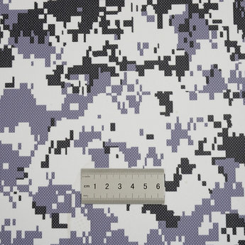 Материал ПВХ для лодок M8L55 2,0 Pixel Purple-White-Black  MORISKON  СУПЕР