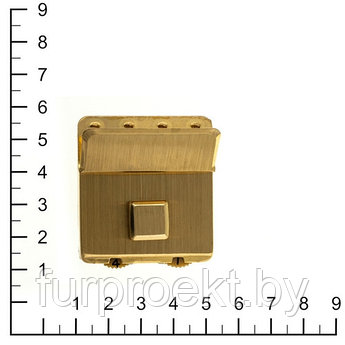 Замок КА 0034 золото брашинг (19)