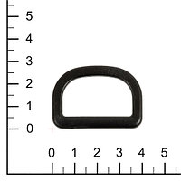 Полукольцо 40мм H 2021 черн.