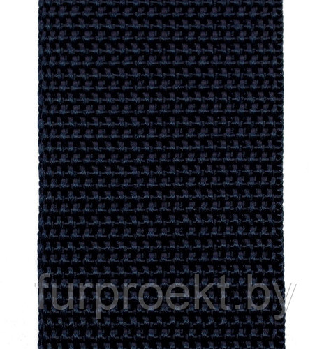 Лента тканная 38мм 330 т.син 15,9 (полая)