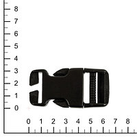 Фастекс 25мм K 0257 черн