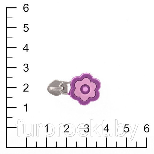 Бегунок № 5 никель на витую молнию №2-51158 3,3 СУПЕР
