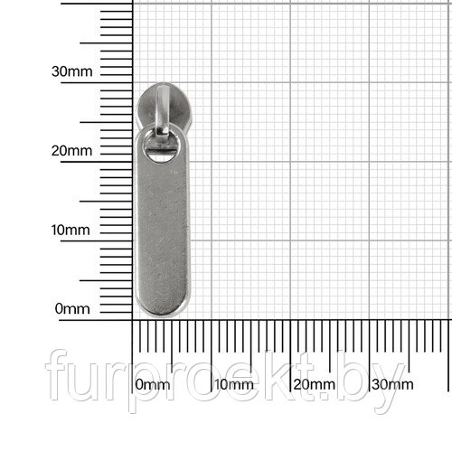 Бегунок ТР 3063  (№2) никель роллинг Х