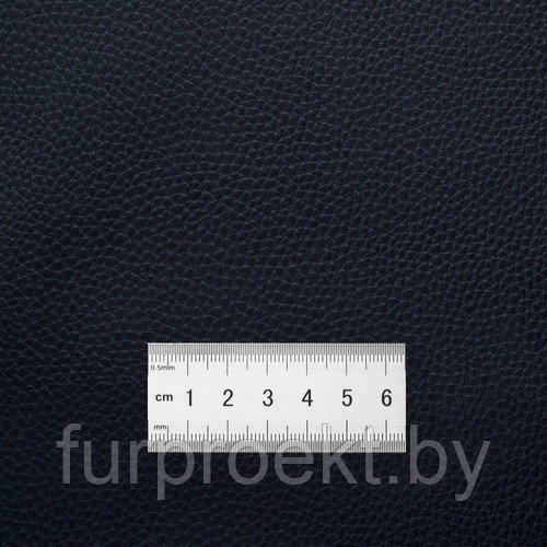 A0117 {6020D# Dark Blue} синий темный полиуретан 1,2мм трикотажное полотно