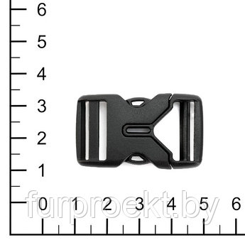 Фастекс 20мм К 0172 черный