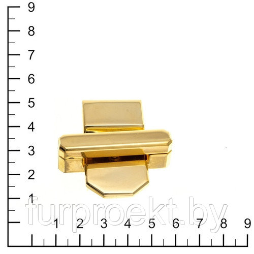 Застежка 5187 золото полированное (2)
