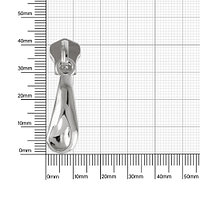 Бегунок А 740 никель полир (№5) на металл молнию (для вида К) (LK-19360) Х