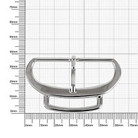 Пряжка 2132 50мм никель