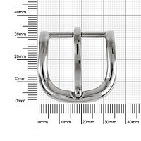 Пряжка 7743 25 мм никель полир
