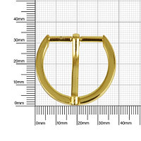 Пряжка ВО 142 25мм брасс полированный (15)