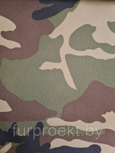 Ткань Камуфляж  600D PU CAM 2 (R66BW1000)
