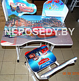 Комплект детской растущей мебели "Тачки №2". Детский столик и стульчик., фото 2