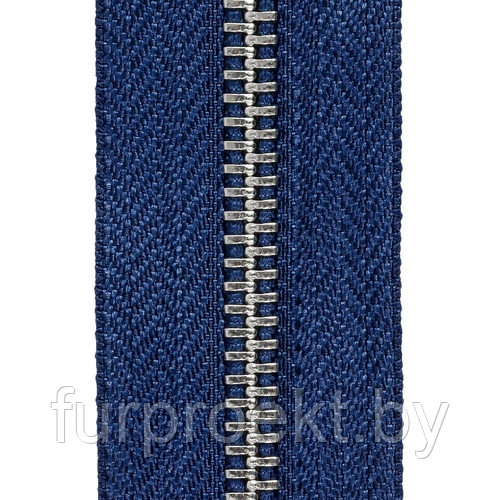 Молния № 5 металл-ая двухсторонняя никель полир 227 К