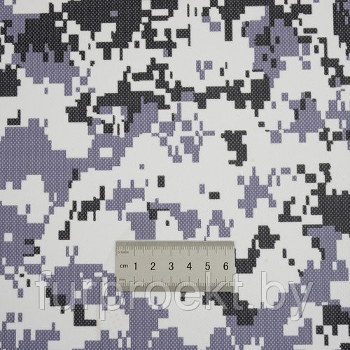 Материал ПВХ для лодок M7L55 2,00 Pixel Purple-White-Black  MORISKON  СУПЕР