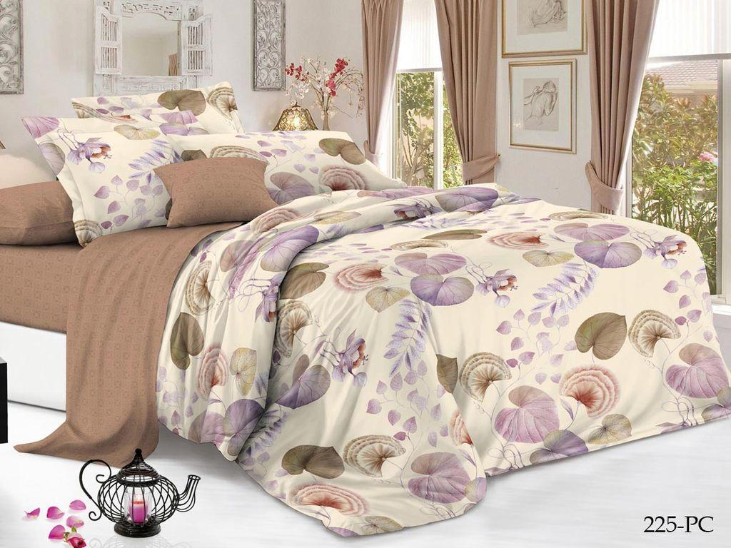 Постельное белье поплин Cleo "Pure cotton" 2-х сп. 20/225-PCM