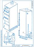 Котел твердотопливный стандартный КТС-60, фото 8
