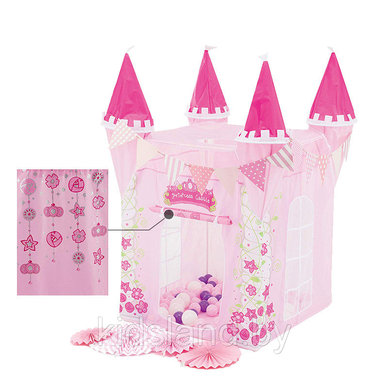 Детский игровой домик - палатка замок принцессы, арт. RE2211 - фото 1 - id-p187758473